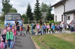 Przedszkolaki w Domku Myśliwskim