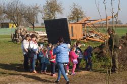 Przedszkolaki w Domku Myśliwskim